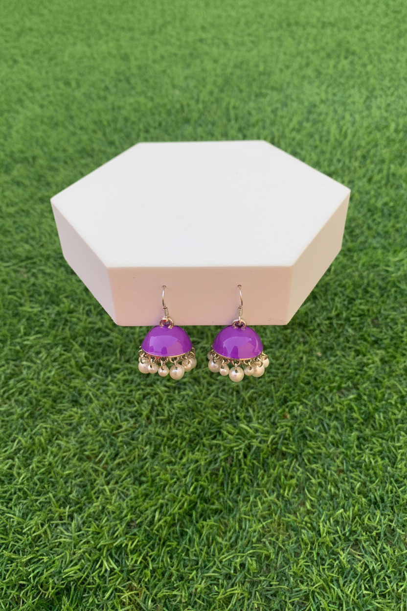 choti Jhumki - Purple