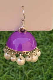 choti Jhumki - Purple
