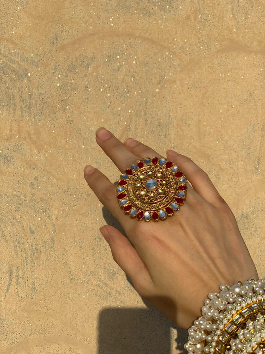 Shehzadi angoothi (Gol) - Multishade