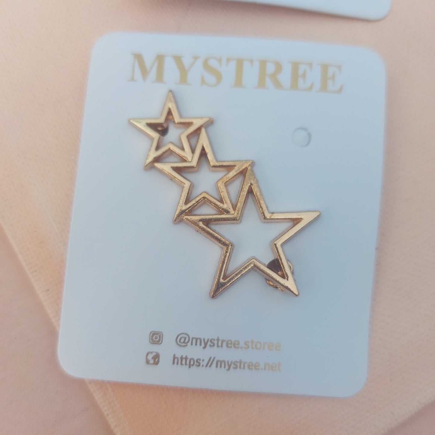 HS- 02 Metal Gold Pins