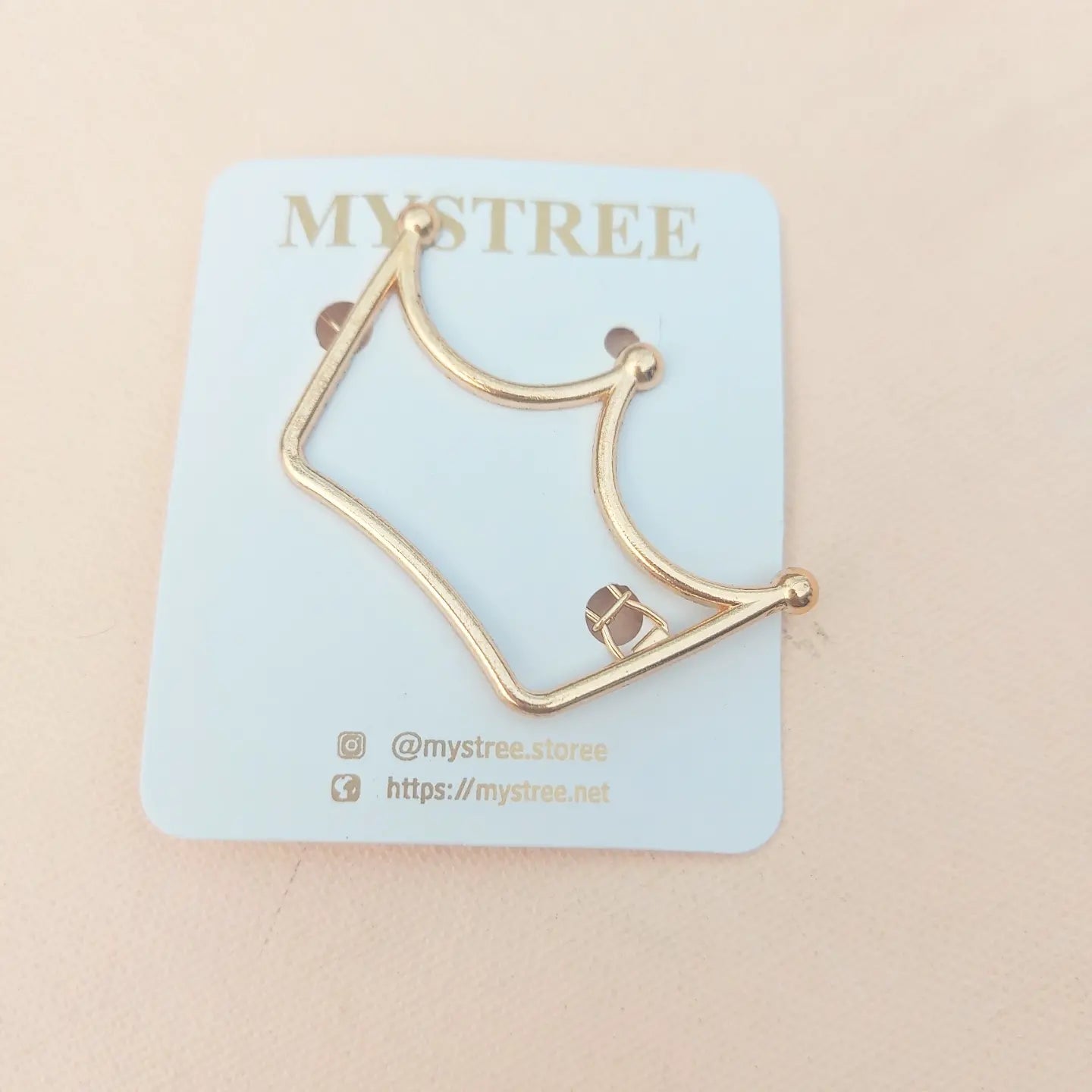HS- 02 Metal Gold Pins