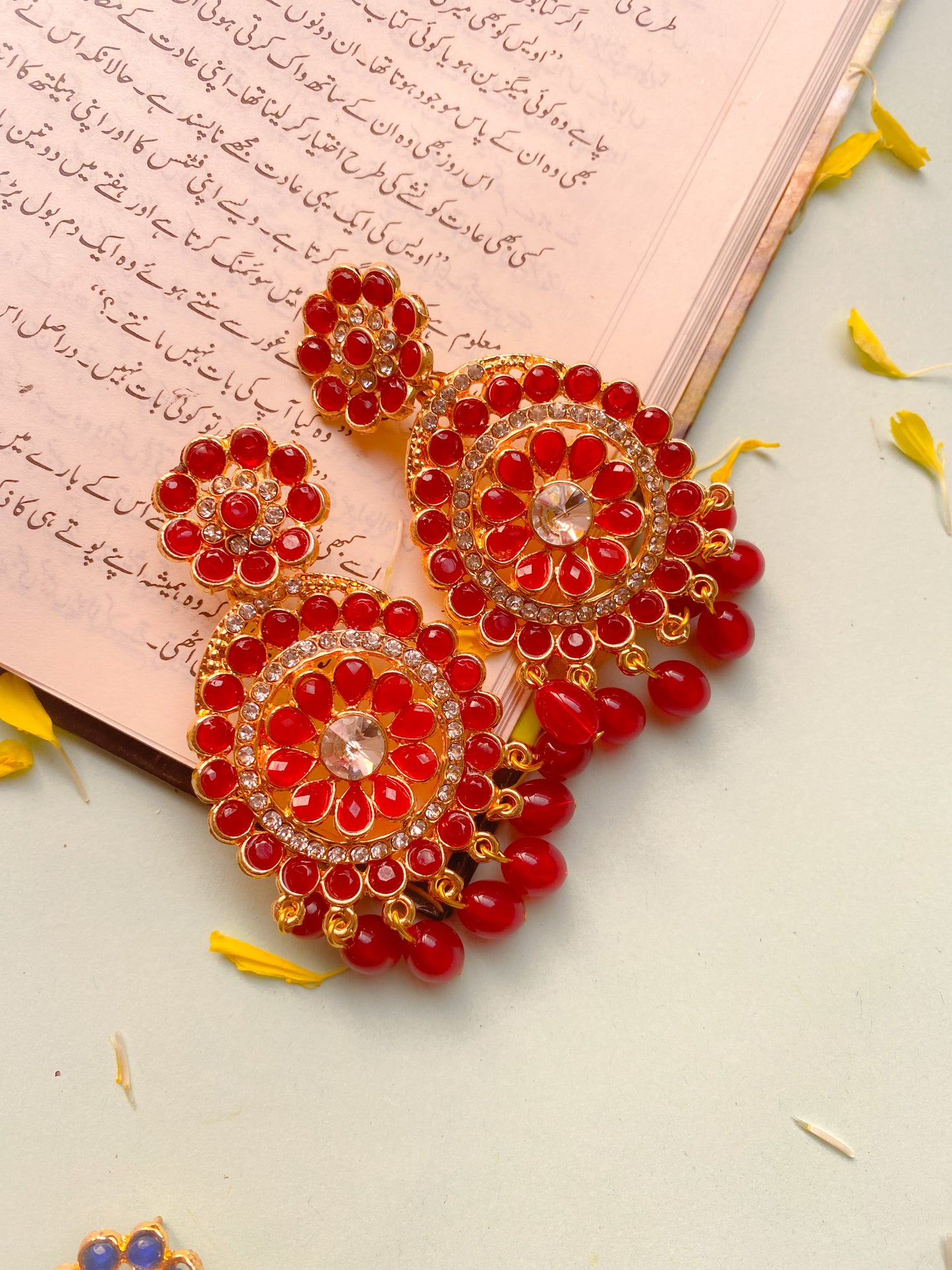 EF-24 Mah-e-noor Earrings - 9 Colors