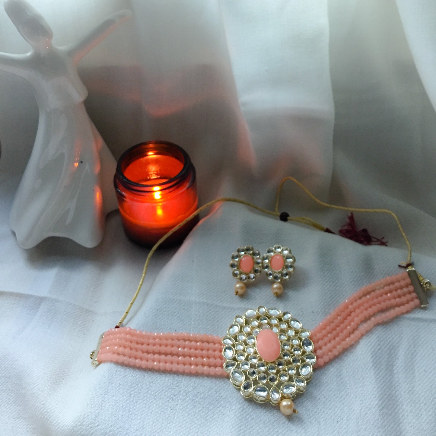 CSS-14 Kundan  Kali- Peach