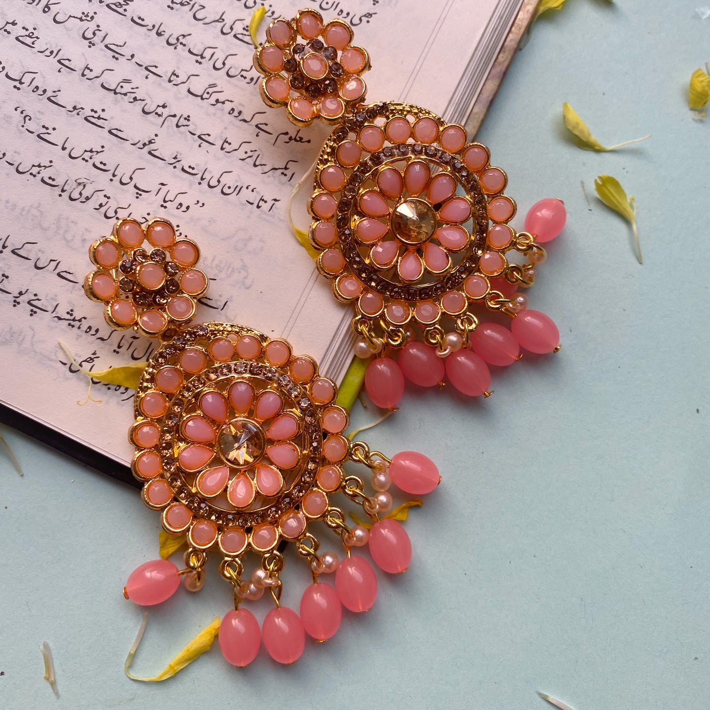 EF-24 Mah-e-noor Earrings - 9 Colors