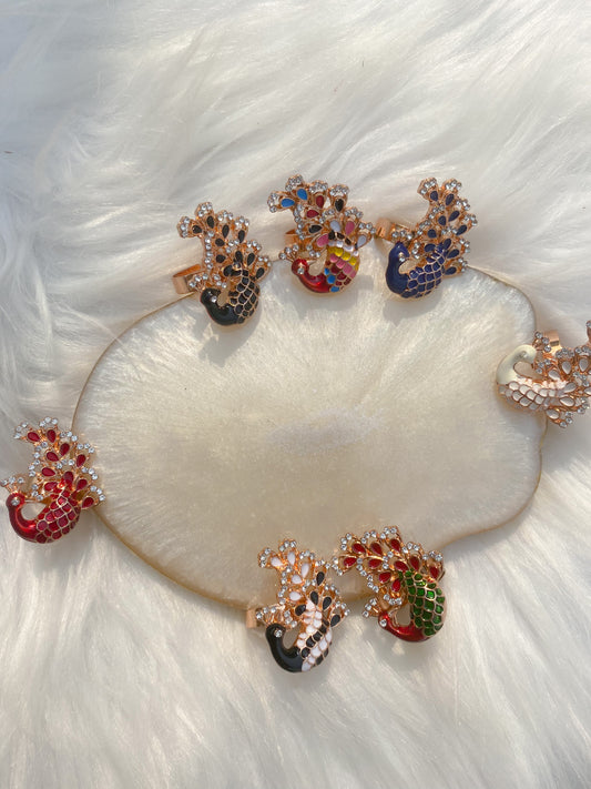 R-2 Peacock rings